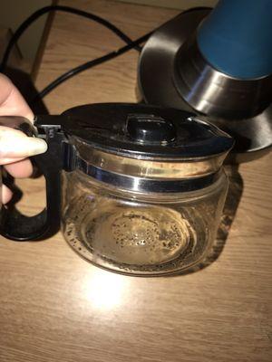 Old coffee in the pot