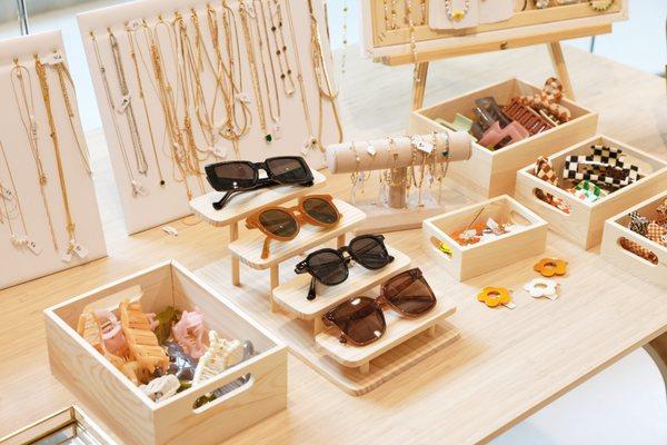 Sunglasses, Jewelry, and other accessories