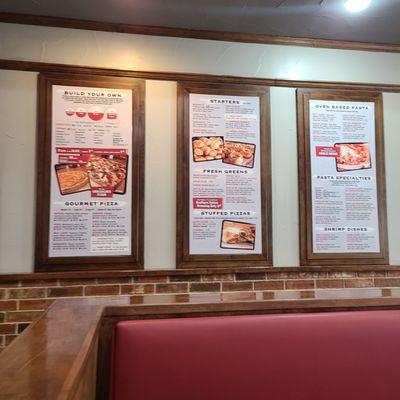 Menu inside