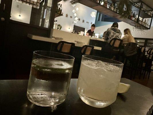 Shiso Blanca & Standard margarita