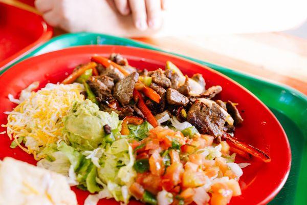 Fajita Beef Plate