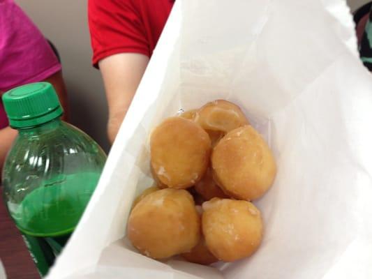 Donut holes.