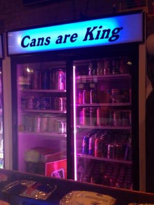 Cans are king at the tin can