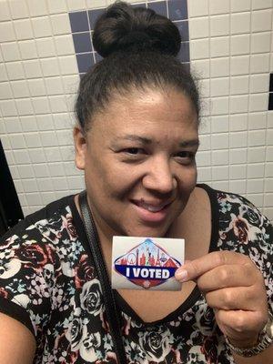 I voted! Do your part America. I registered and voted the same day so yes you can register today!