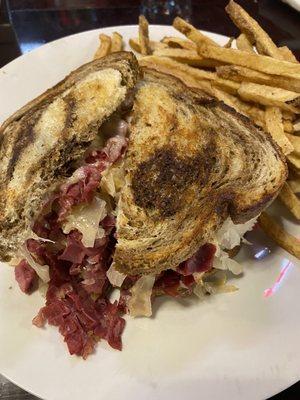 Reuben and fries