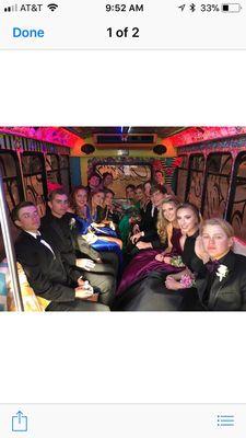 Prom night in the Fun Bus!