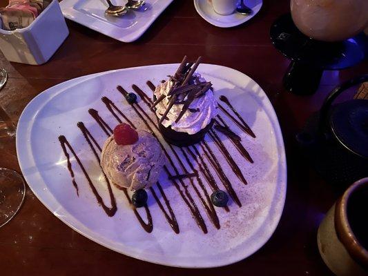 Chocolate Cake Souffle