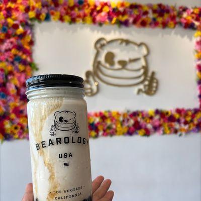 Brown sugar boba (ask for less sweetness- too sweet)