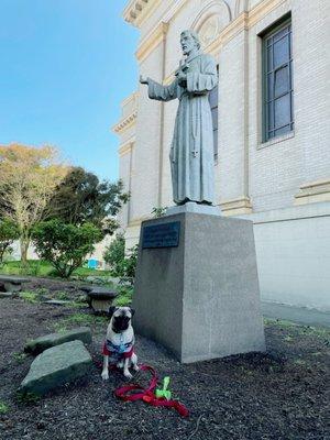 Did you know that besides being the patron Saint of San Francisco; St. Francis is also patron Saint of animals?