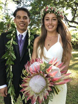 King Protea was her favorite flower