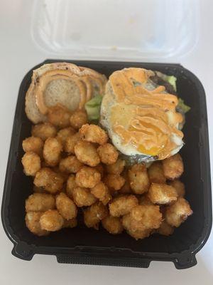 Sunny California with tots