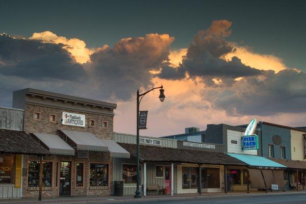 In beautiful downtown Gilbert!