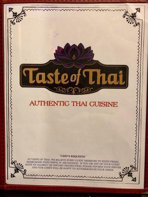 Taste of Thai