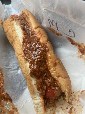 Chili dog