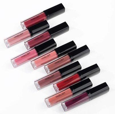 Inglot lip stains at XO