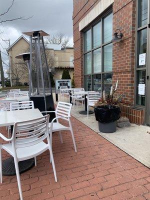 Outdoor seating