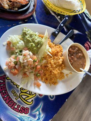 Rice and beans - salad