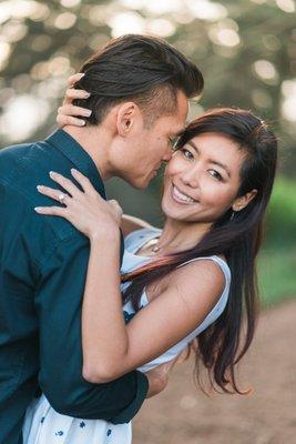 One of our engagement shots from Golden Gate Park