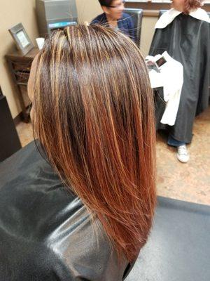 Full color with partial highlights