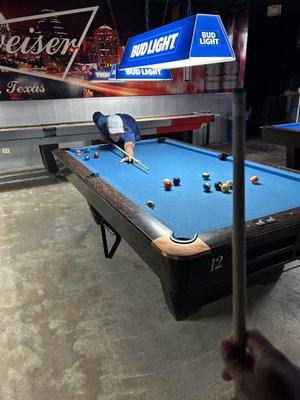 Pool table