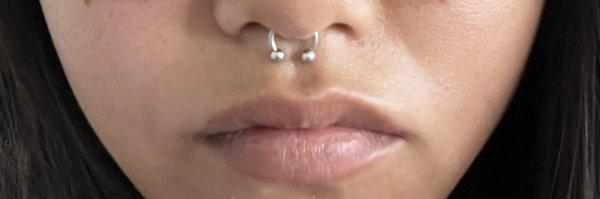 Septum pierced too low