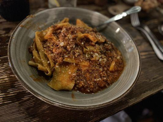 Pappardelle Bolognese