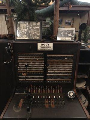 1930's Telephone switchboard