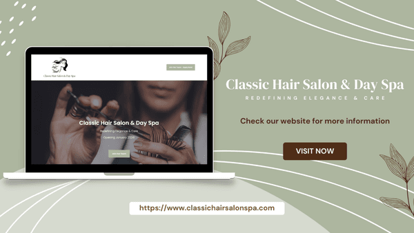 Classic Hair Salon & Day Spa - visit our website.