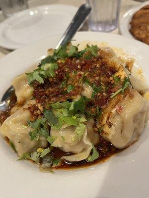 Chili wontons