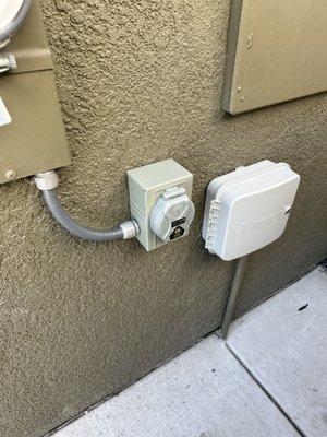 Generator Interlock Switch.