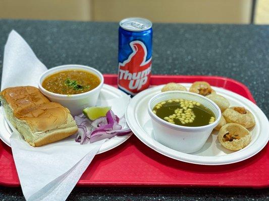 Pani Puri & Pav Bhaji