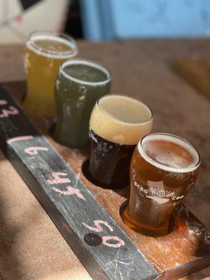 Beer flight