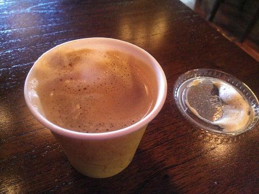 Cuban espresso to go. YUM.