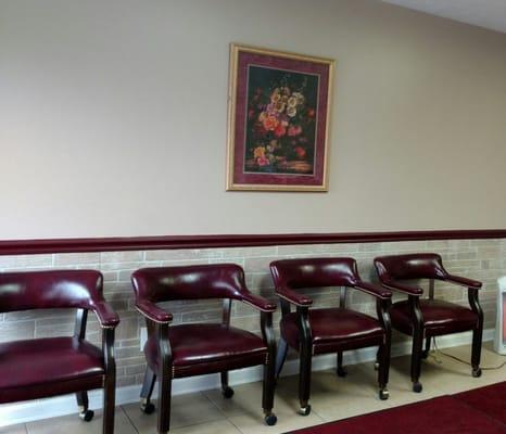 Customer Waiting Area