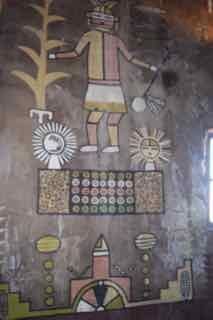 The Hopi tribes paintings. Grand Canyon