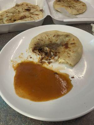 Bean & Cheese Pupusa