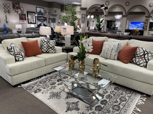 Find the Perfect #livingroom set #Sofa & #loveseat #homedecor #sectionals #sectionalsofa #endtable #coffeetable for your home.