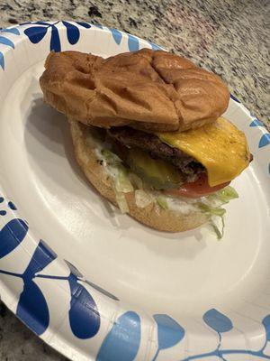 Single Cheeseburger