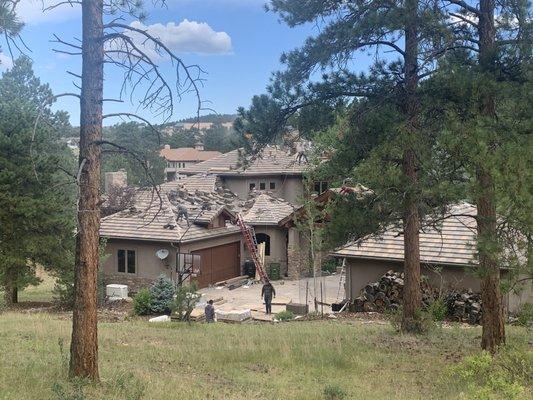 New Tile Roof in Evergreen Colorado