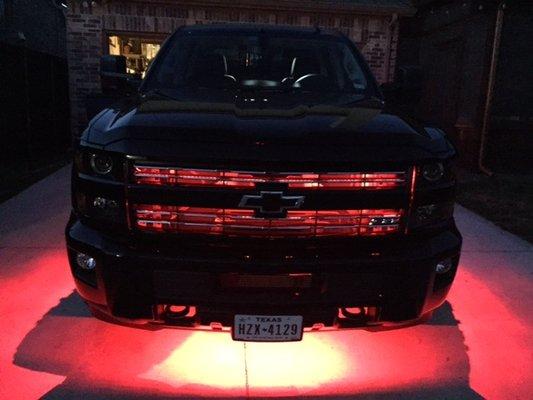 Front view LED