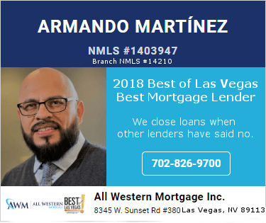 Armando Martinez - All Western Mortgage Inc.