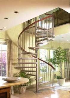 Beautiful spiral stairs from Mylen!