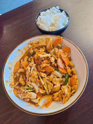 Chicken and Cashews