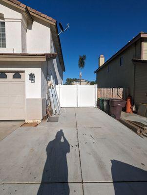 East facing double door brings curb appeal.