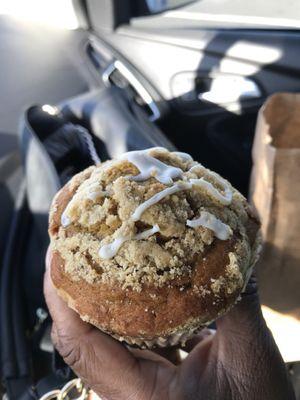 Pumpkin spice muffin