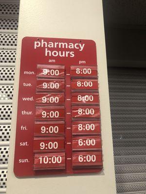 Pharmacy Hours