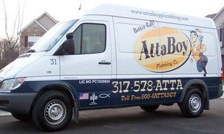 Your AttaBoy Plumber will arrive at your home with a truck fully stocked and ready to handle any plumbing need!