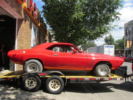 Complete Body Restoration
  73' Dodge Challenger