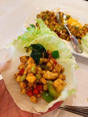 GF1.Gluten-Free Thai Chicken Lettuce Wrap