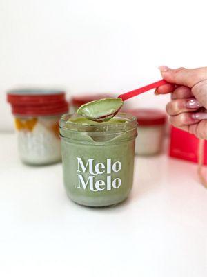 Matcha Coconut Jelly